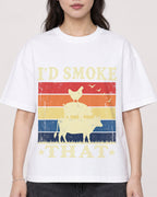Mockup Boxy Heavyweight Tee White female close-up 03