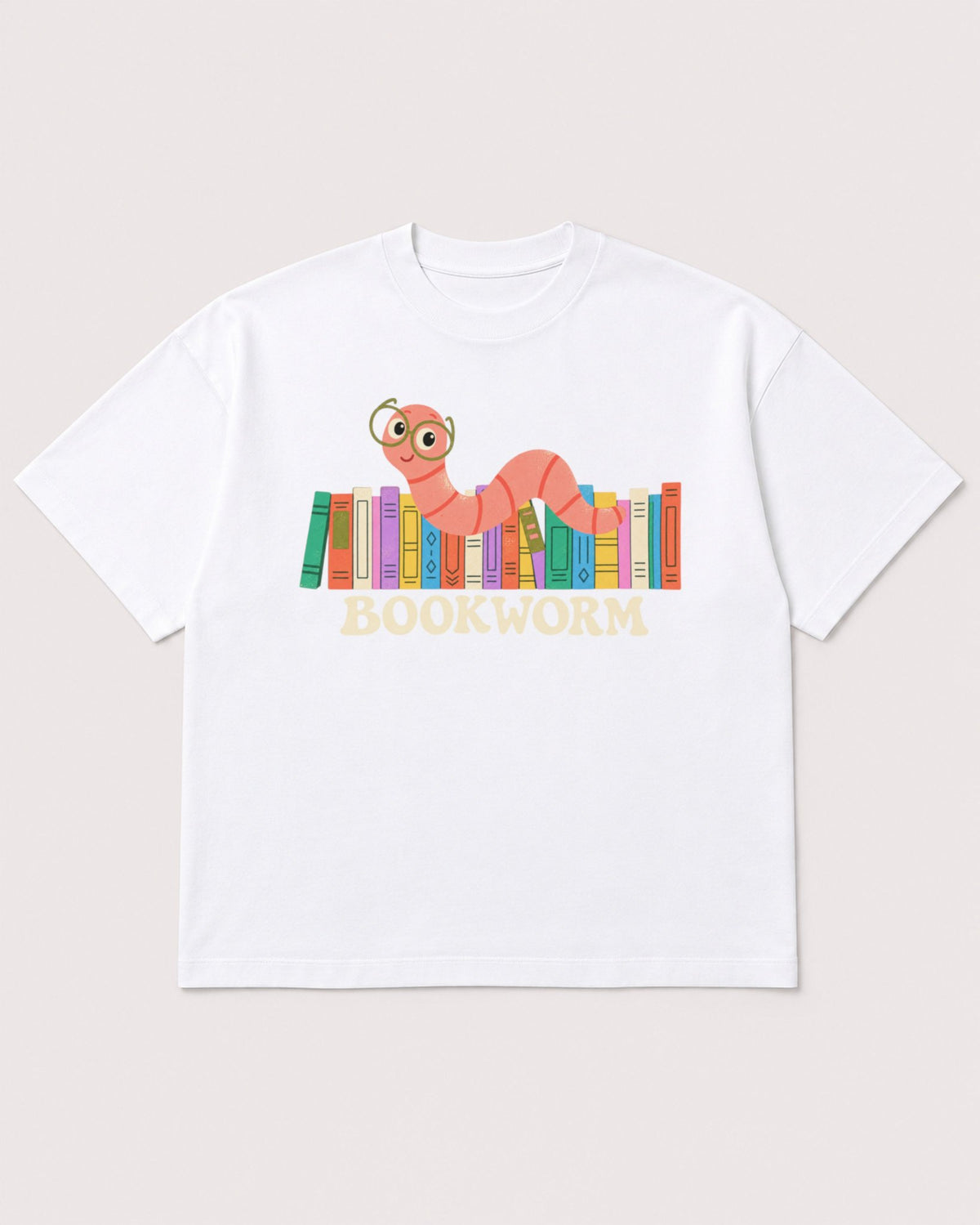Mockup Boxy Heavyweight Tee White product