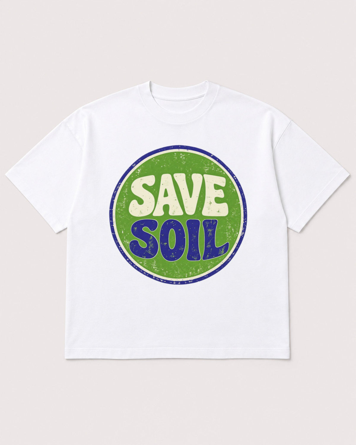 Mockup Boxy Heavyweight Tee White product