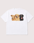 Mockup Boxy Heavyweight Tee White product