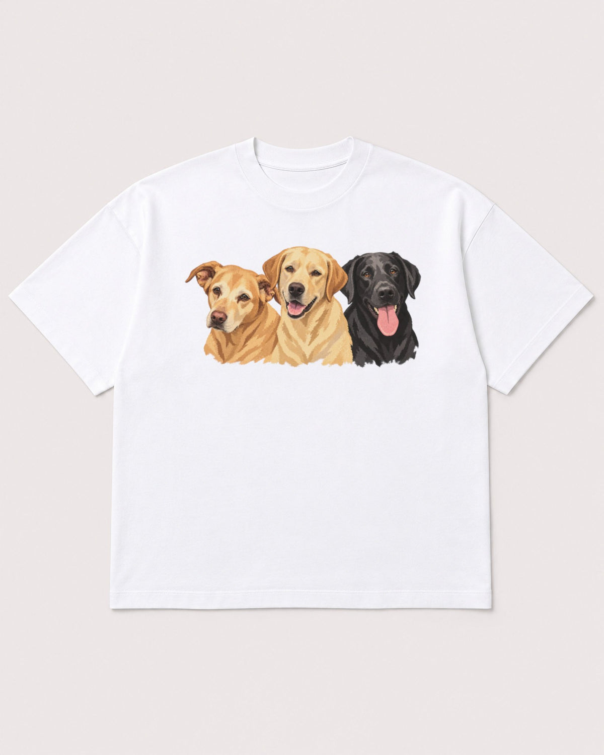 Mockup Boxy Heavyweight Tee White product