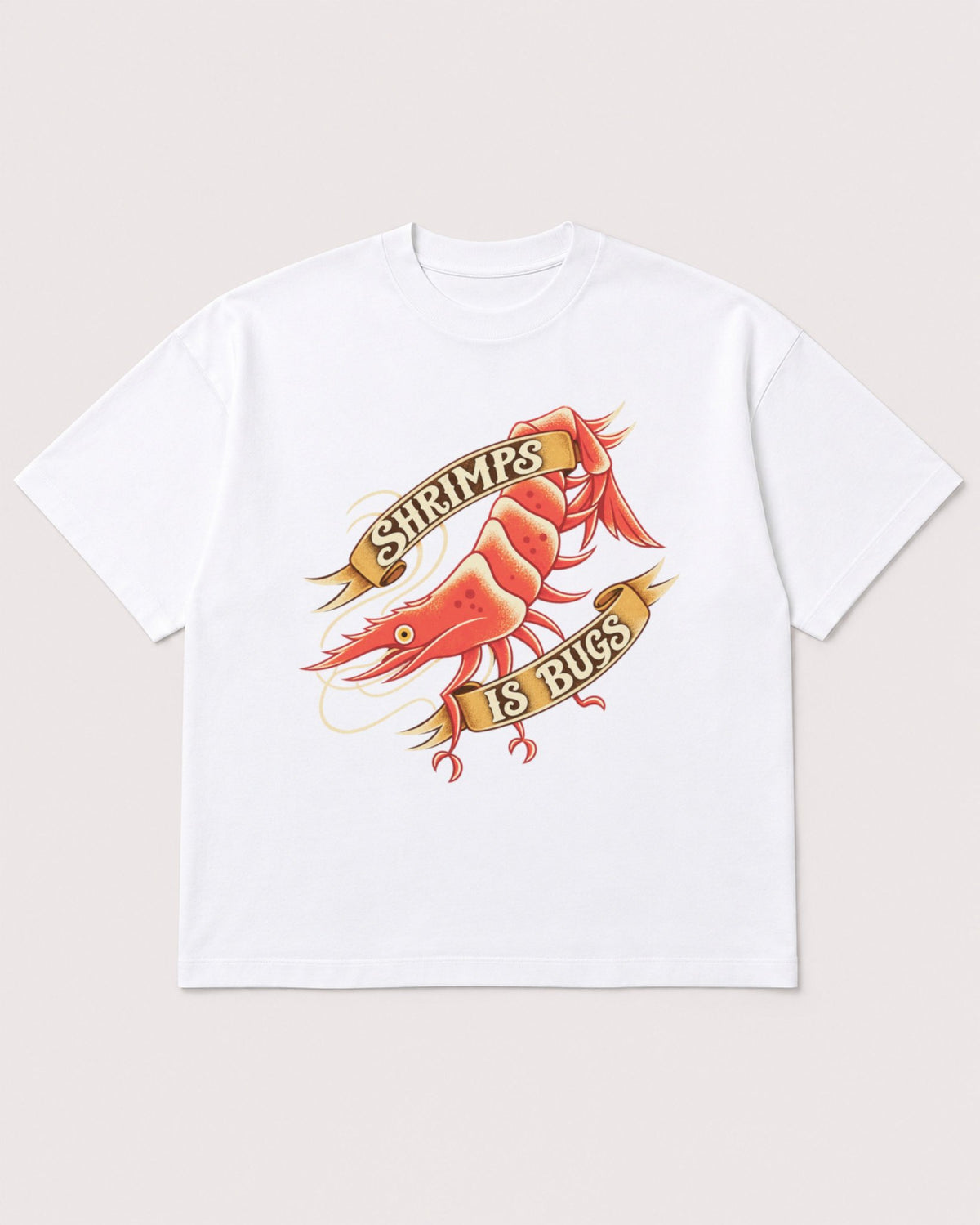 Mockup Boxy Heavyweight Tee White product