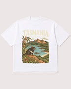 Mockup Boxy Heavyweight Tee White product