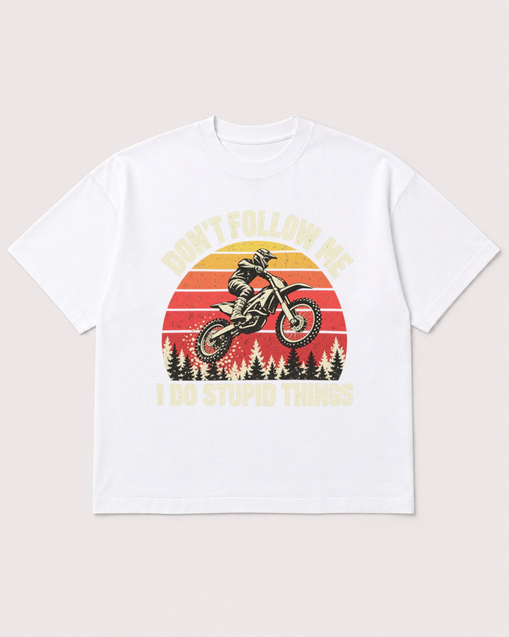 Mockup Boxy Heavyweight Tee White product