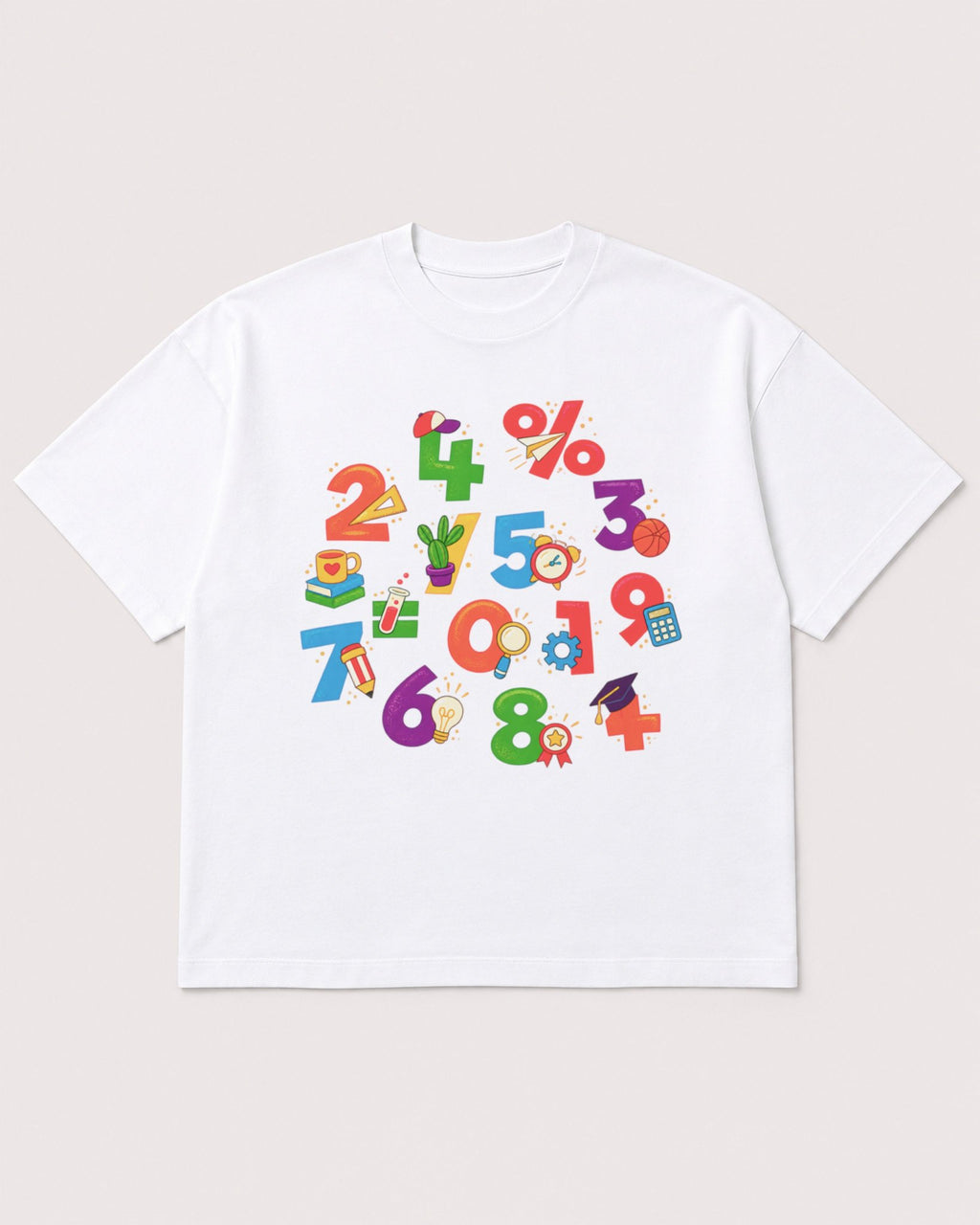 Mockup Boxy Heavyweight Tee White product