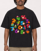 Mockup Boxy Heavyweight Tee Black male close-up 04