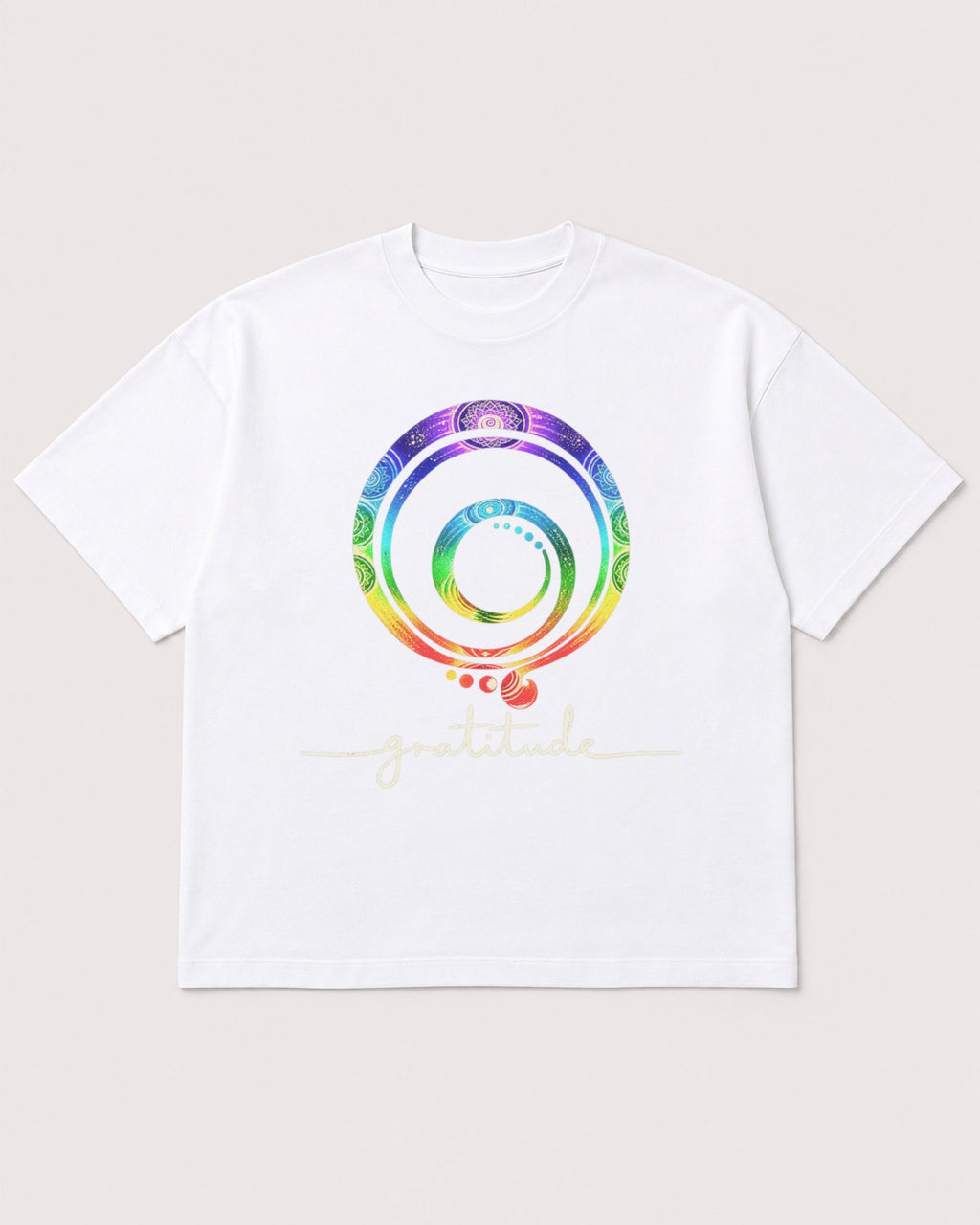 Mockup Boxy Heavyweight Tee White product