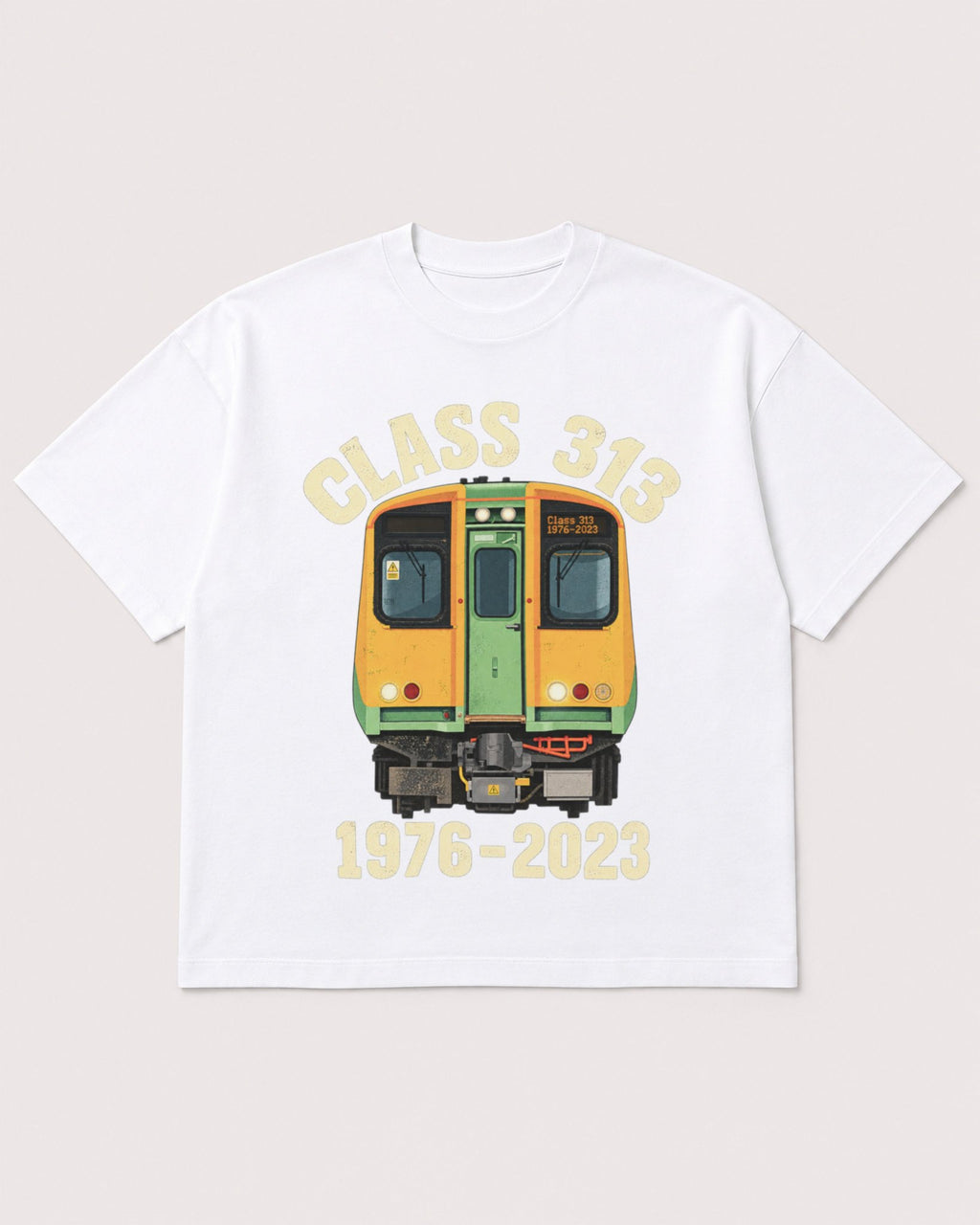 Mockup Boxy Heavyweight Tee White product
