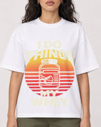Mockup Boxy Heavyweight Tee White female close-up 07