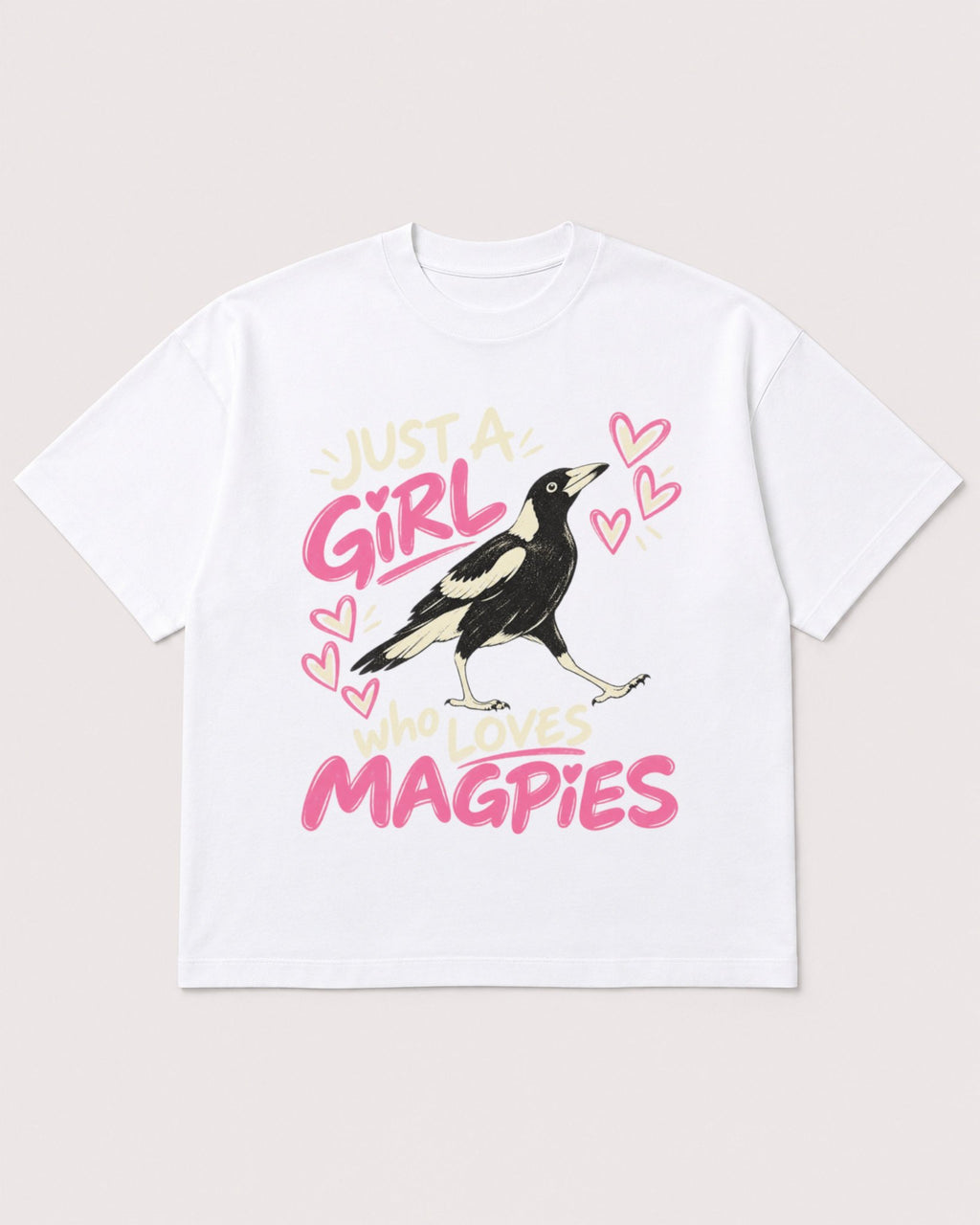 Mockup Boxy Heavyweight Tee White product