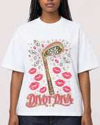 Mockup Boxy Heavyweight Tee White female close-up 04
