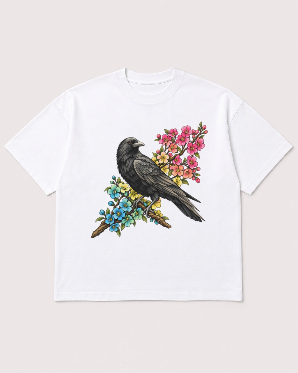 Mockup Boxy Heavyweight Tee White product