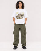 Mockup Boxy Heavyweight Tee White female full-body 27