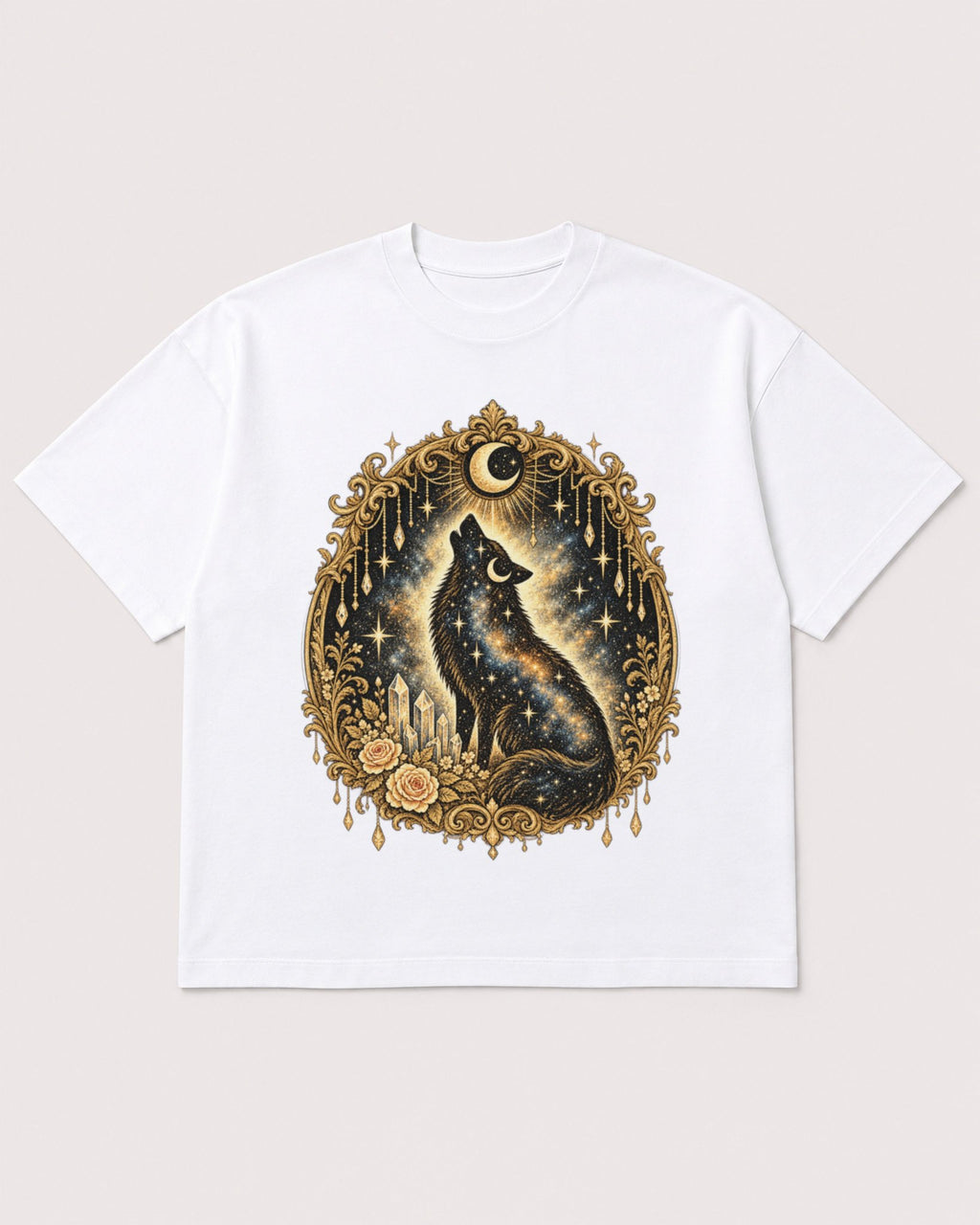 Mockup Boxy Heavyweight Tee White product