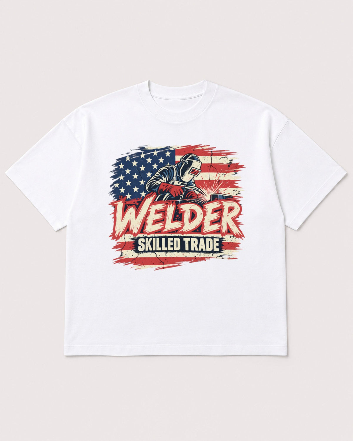 Mockup Boxy Heavyweight Tee White product