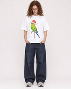Mockup Boxy Heavyweight Tee White female full-body 09
