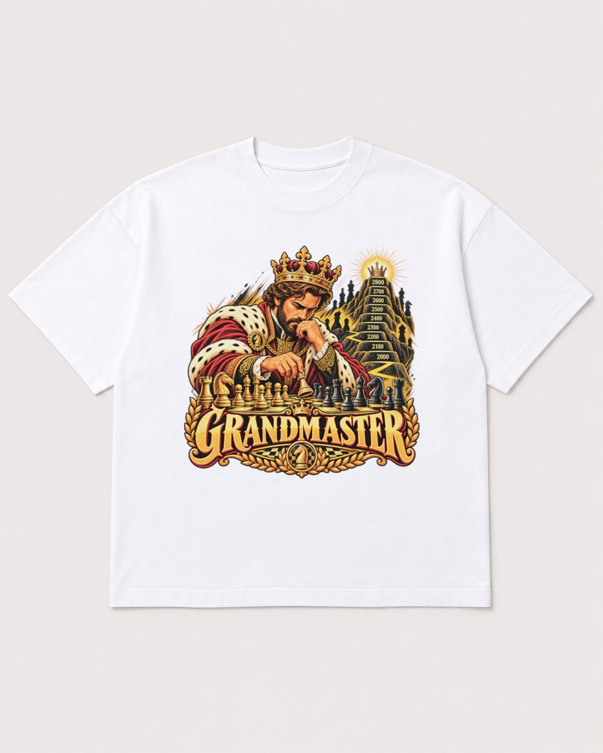 Mockup Boxy Heavyweight Tee White product
