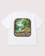 Mockup Boxy Heavyweight Tee White product