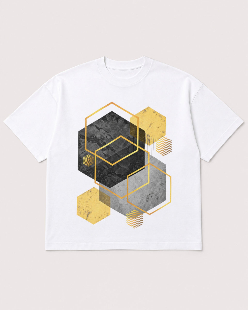 Mockup Boxy Heavyweight Tee White product