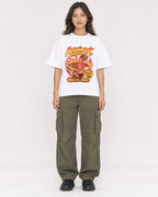 Mockup Boxy Heavyweight Tee White female full-body 02