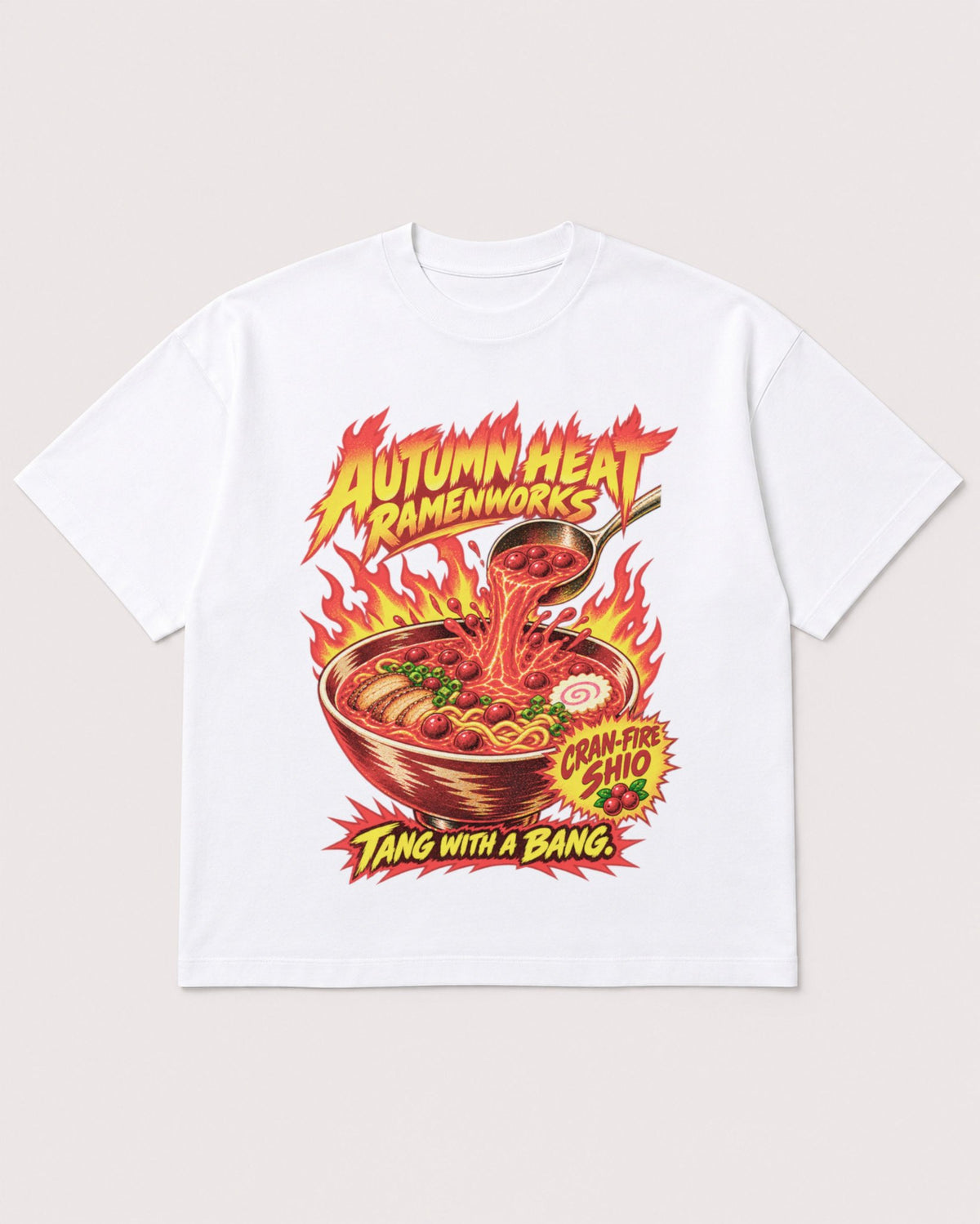 Mockup Boxy Heavyweight Tee White product
