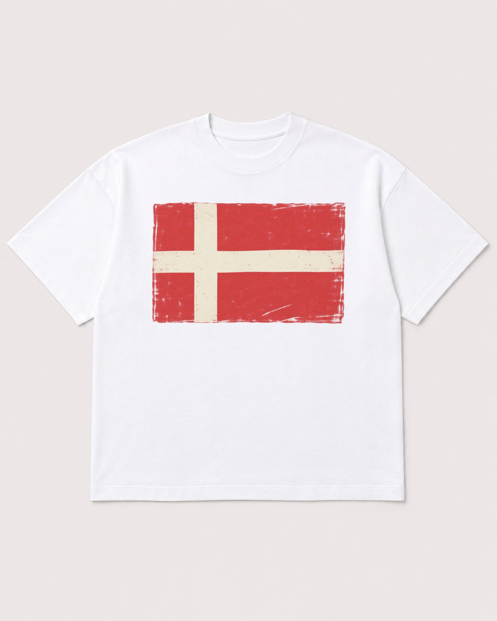 Mockup Boxy Heavyweight Tee White product