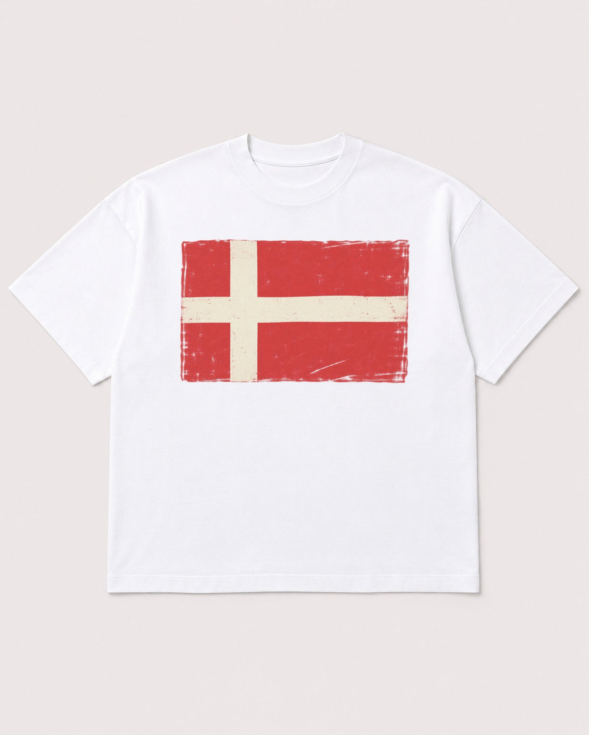 Mockup Boxy Heavyweight Tee White product