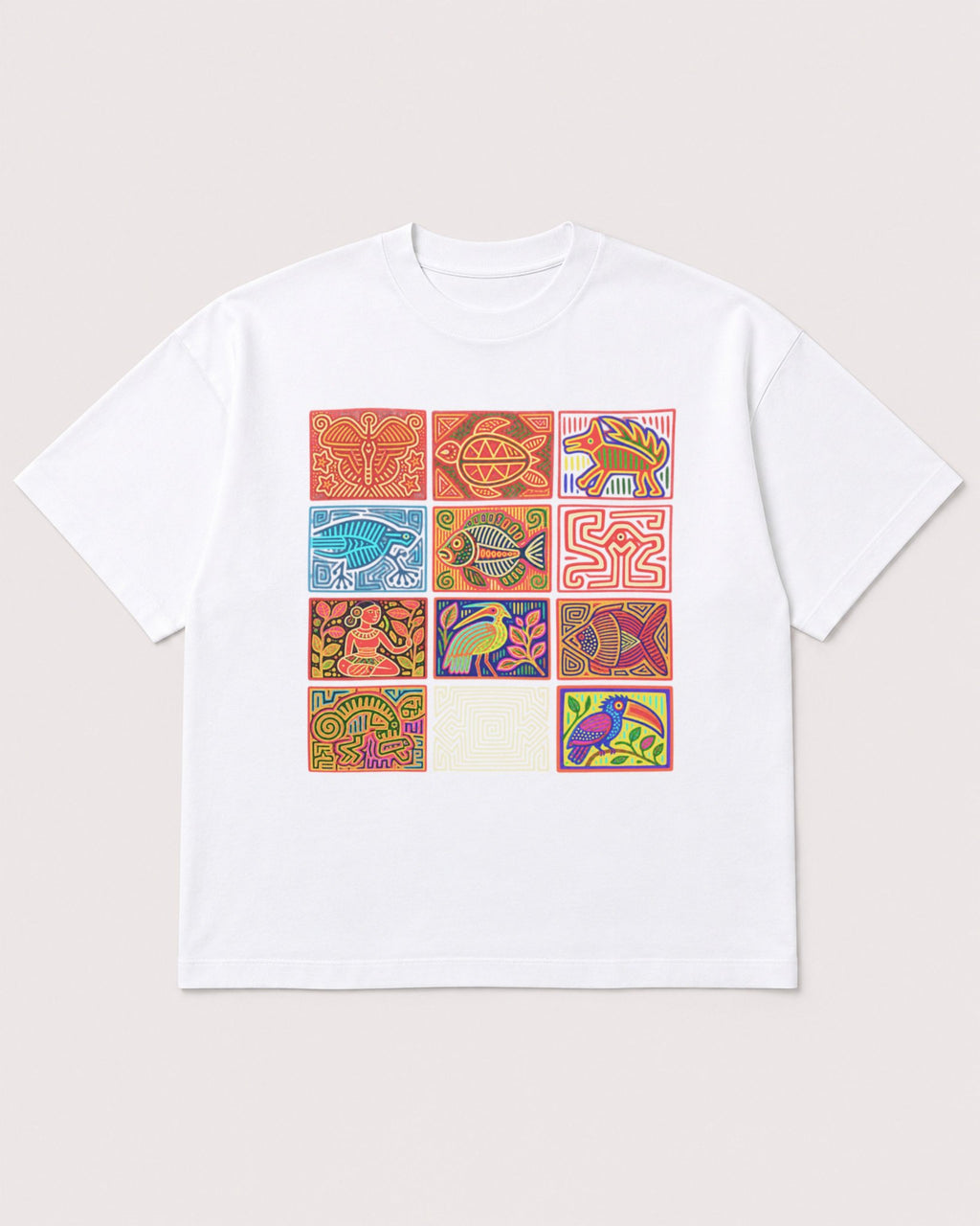Mockup Boxy Heavyweight Tee White product