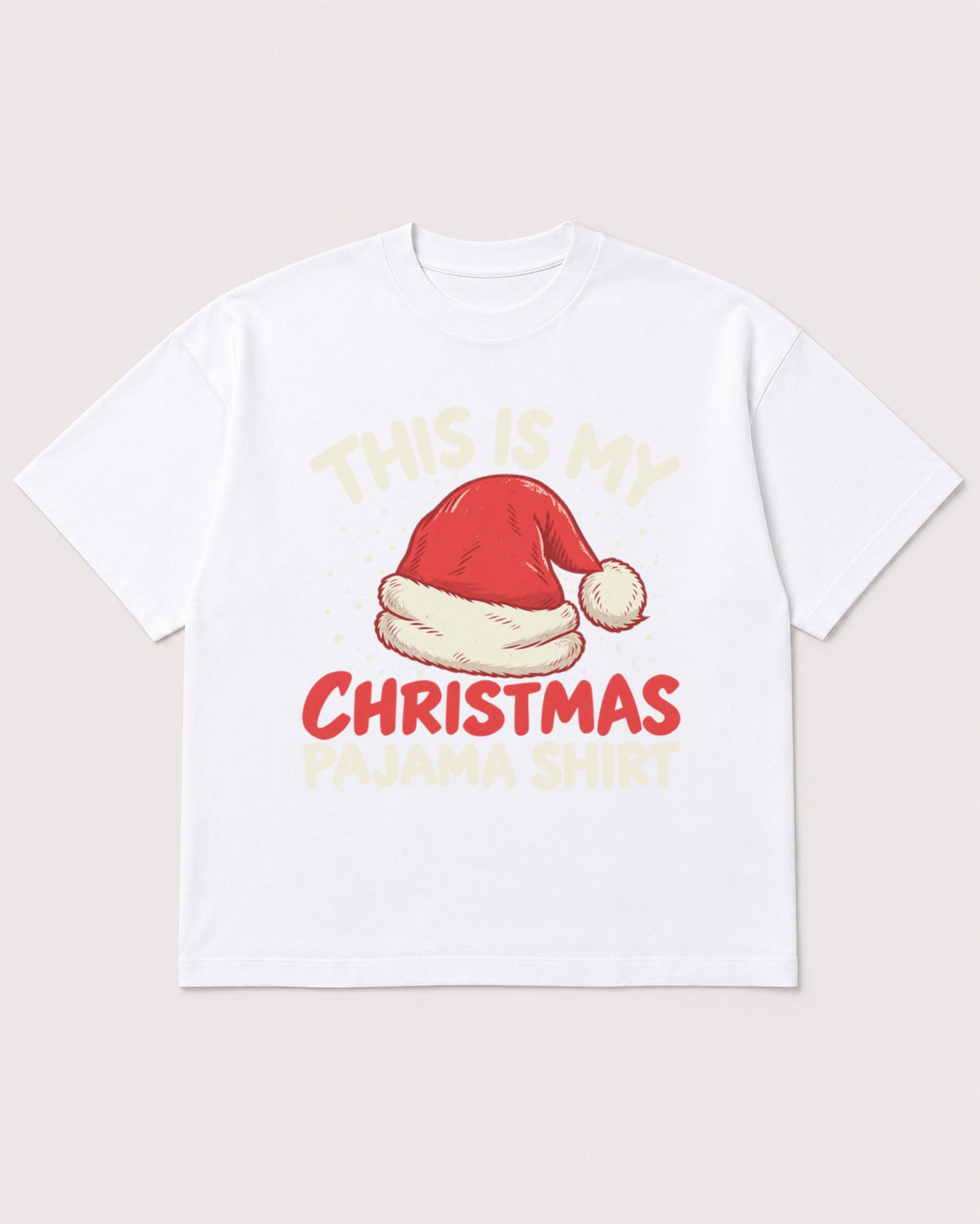 Mockup Boxy Heavyweight Tee White product