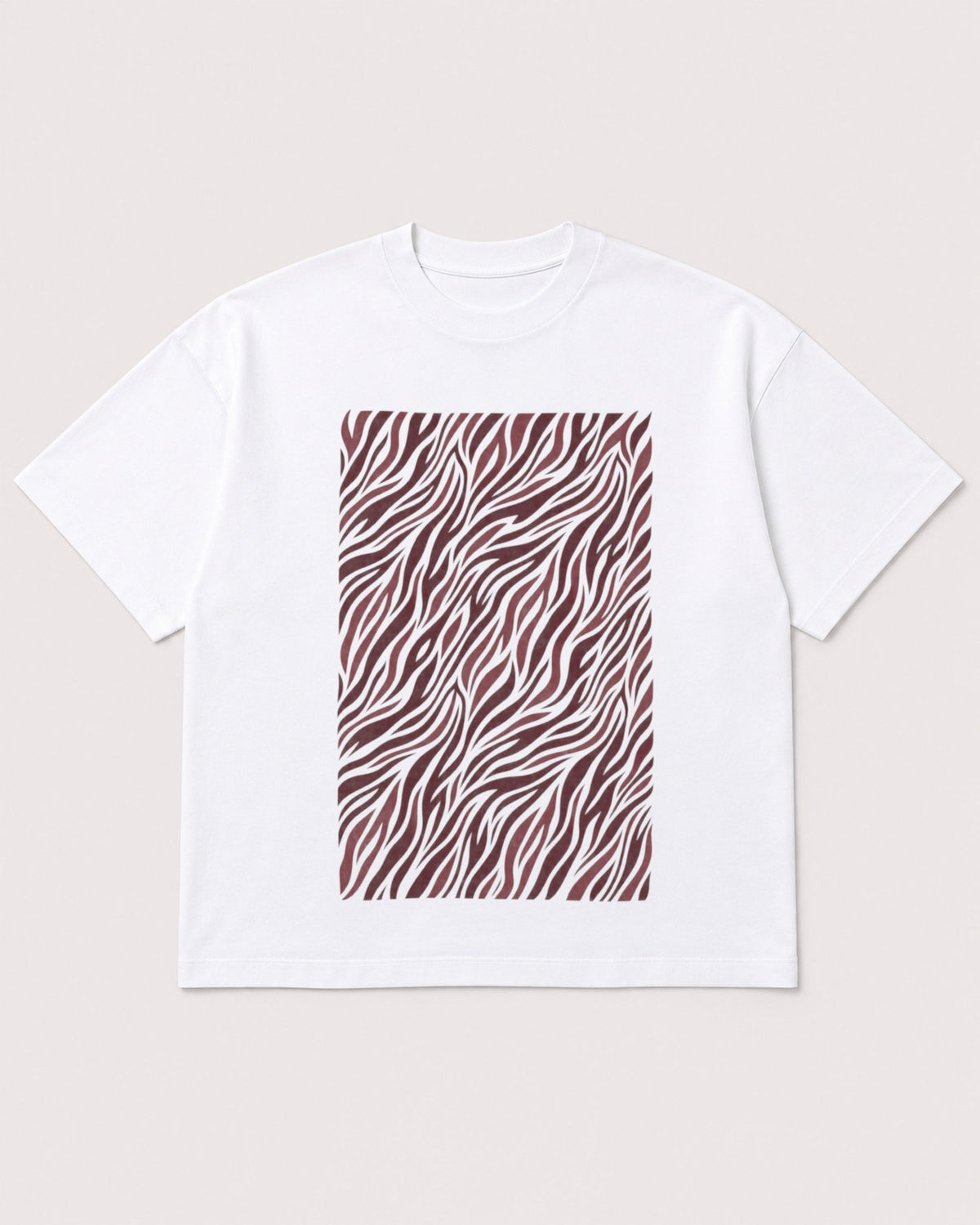 Mockup Boxy Heavyweight Tee White product