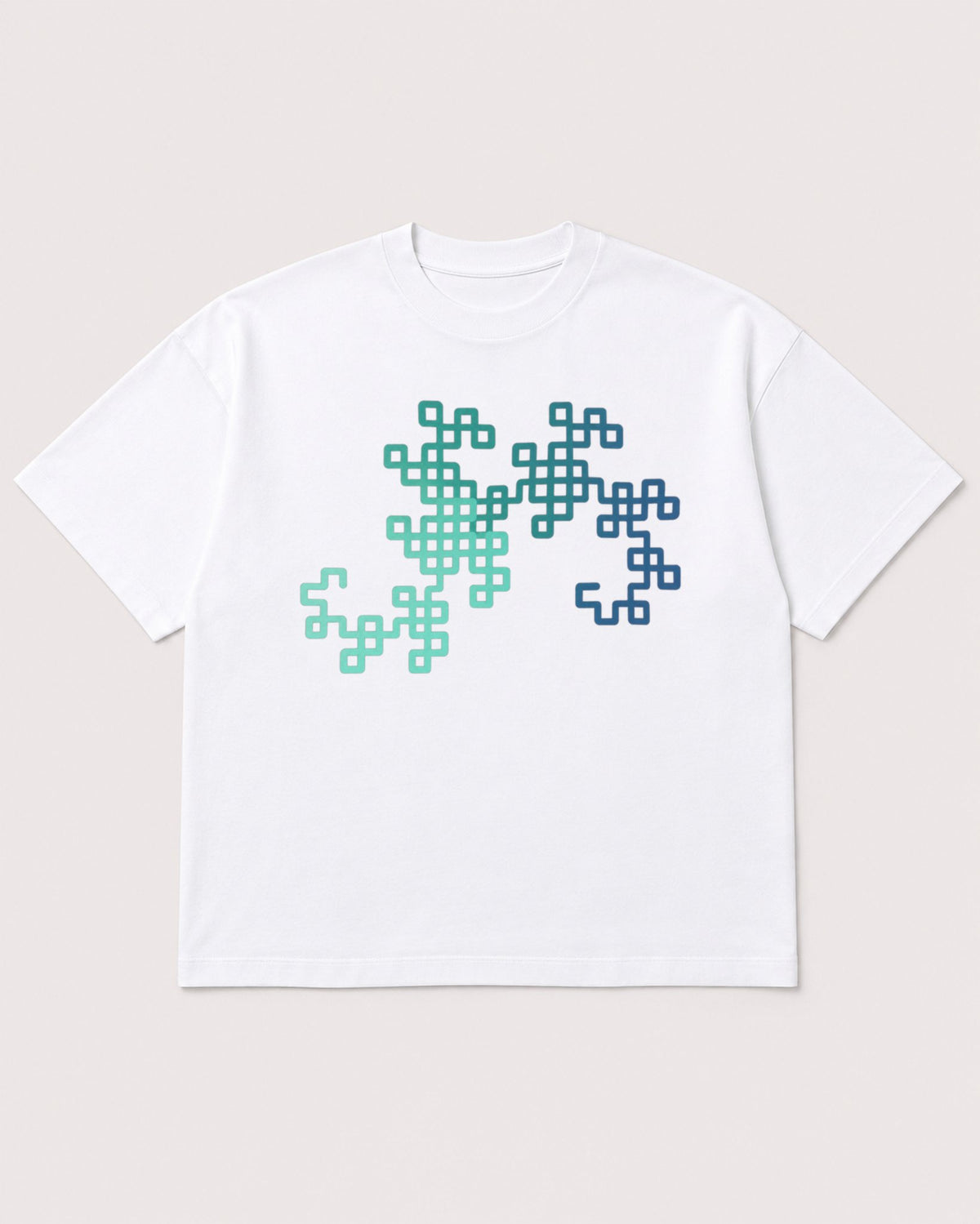Mockup Boxy Heavyweight Tee White product
