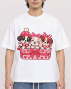 Mockup Boxy Heavyweight Tee White male close-up 03