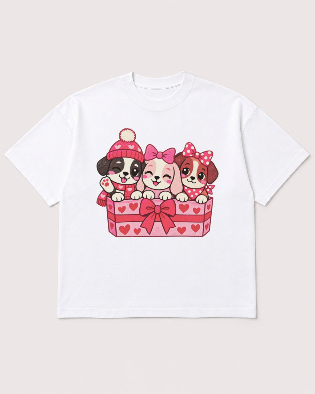 Mockup Boxy Heavyweight Tee White product