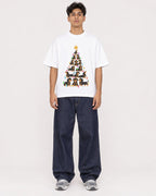 Mockup Boxy Heavyweight Tee White male full-body 16