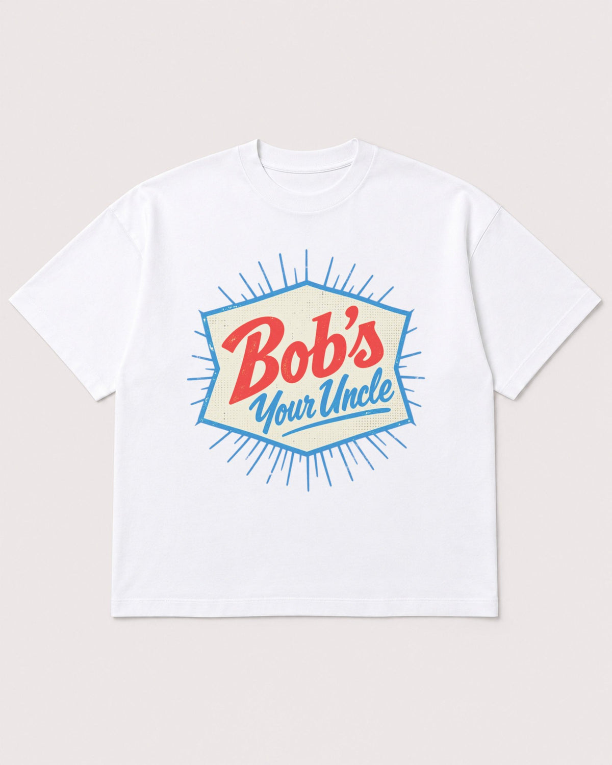 Mockup Boxy Heavyweight Tee White product