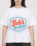 Mockup Boxy Heavyweight Tee White female close-up 13