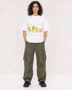 Mockup Boxy Heavyweight Tee White female full-body 27