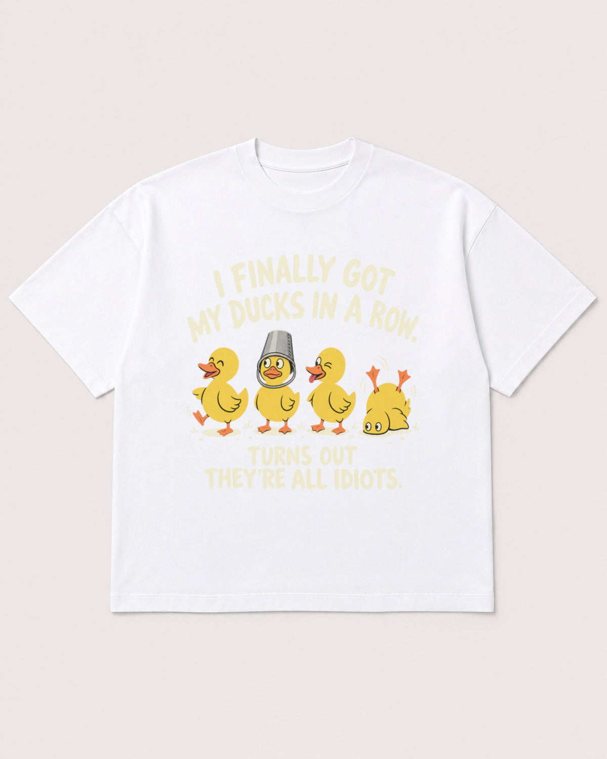Mockup Boxy Heavyweight Tee White product