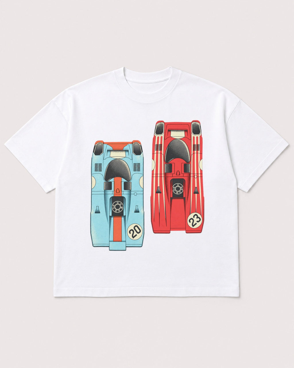 Mockup Boxy Heavyweight Tee White product