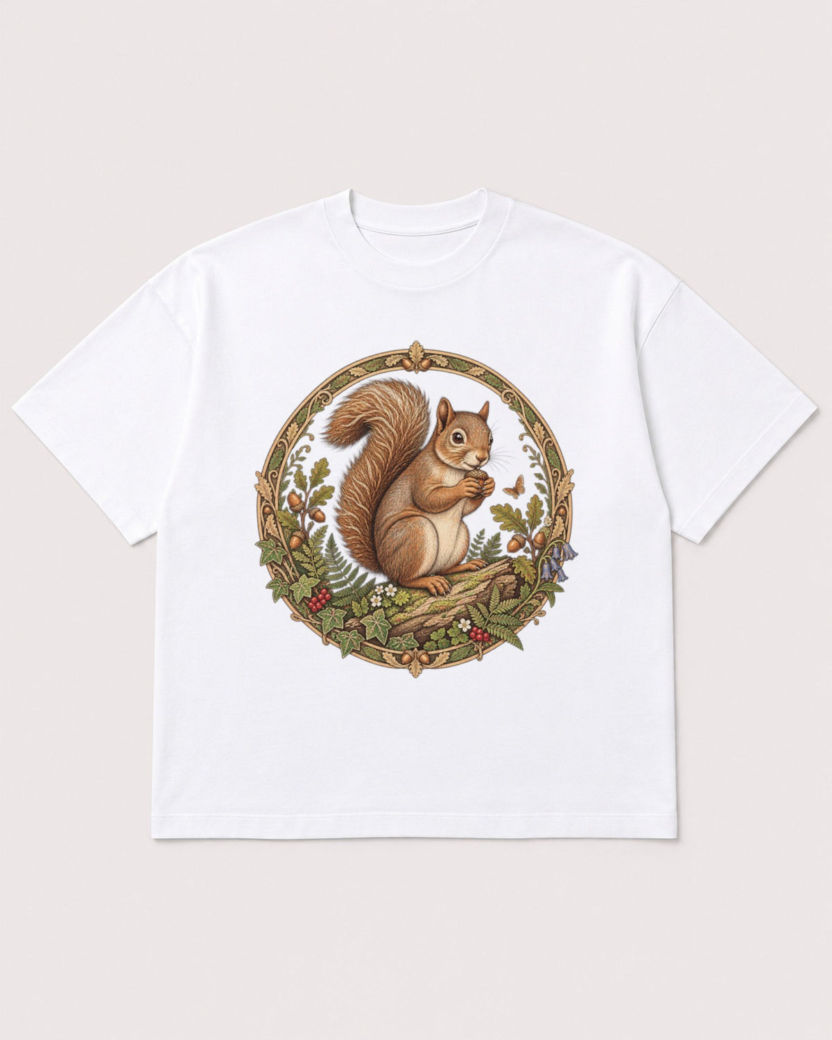 Mockup Boxy Heavyweight Tee White product