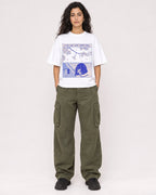 Mockup Boxy Heavyweight Tee White female full-body 07