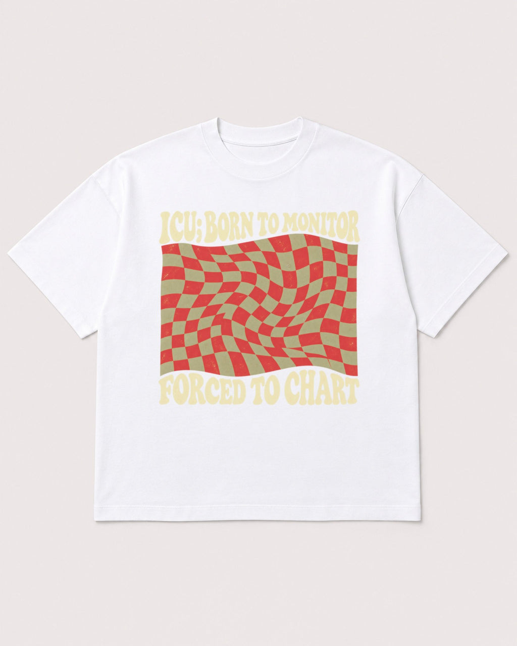Mockup Boxy Heavyweight Tee White product