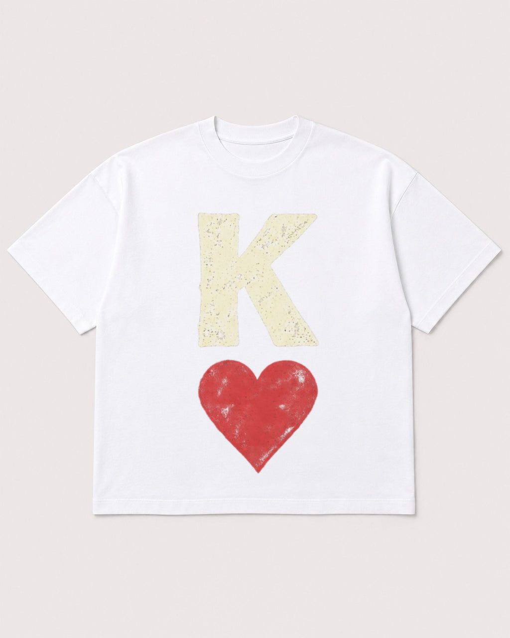 Mockup Boxy Heavyweight Tee White product