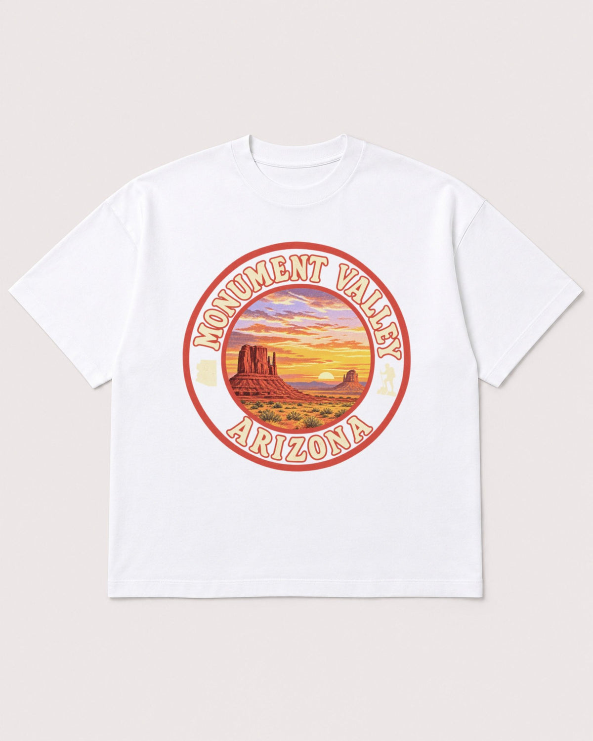 Mockup Boxy Heavyweight Tee White product