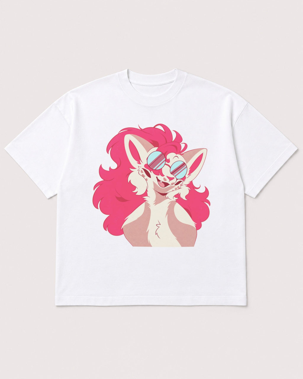 Mockup Boxy Heavyweight Tee White product