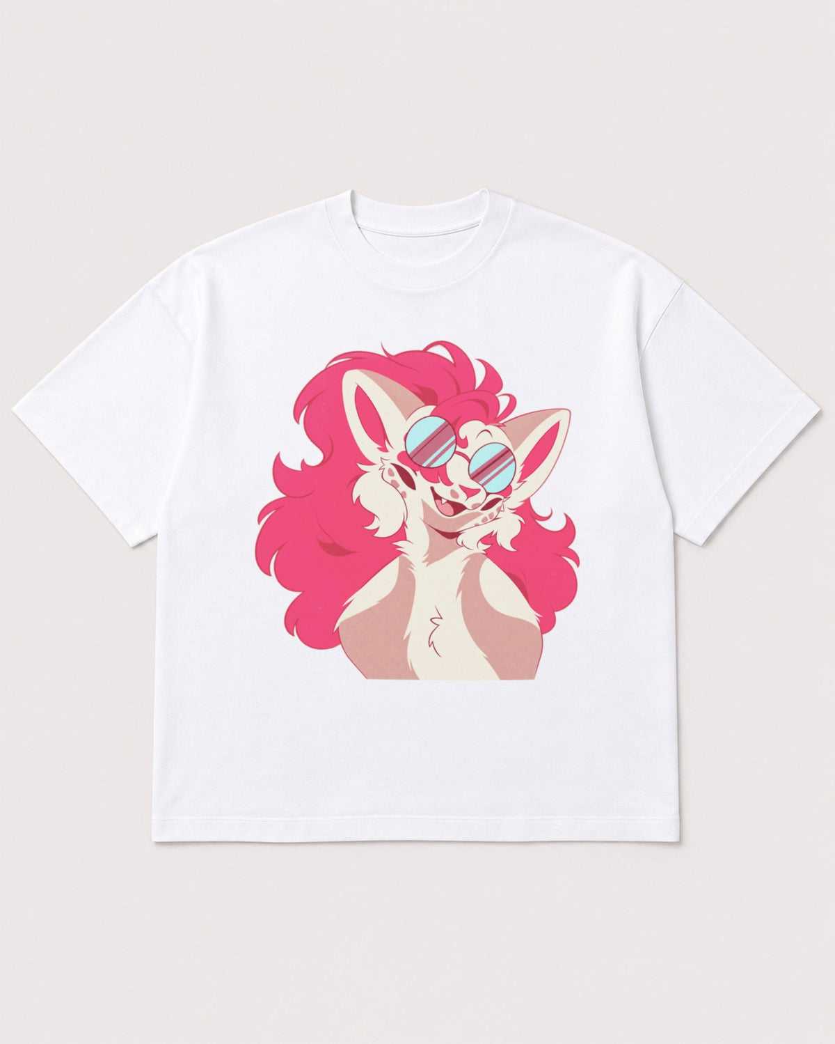 Mockup Boxy Heavyweight Tee White product