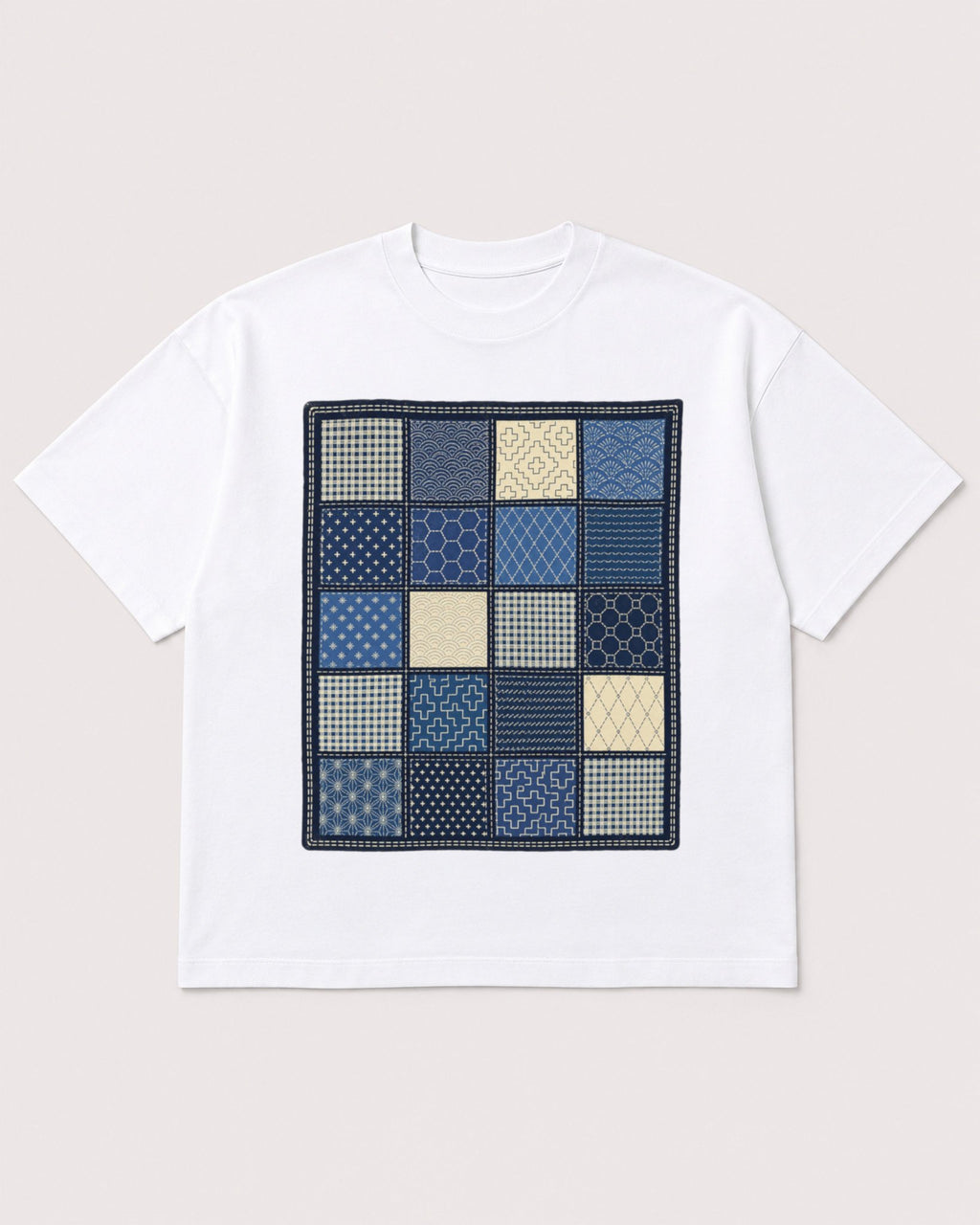 Mockup Boxy Heavyweight Tee White product