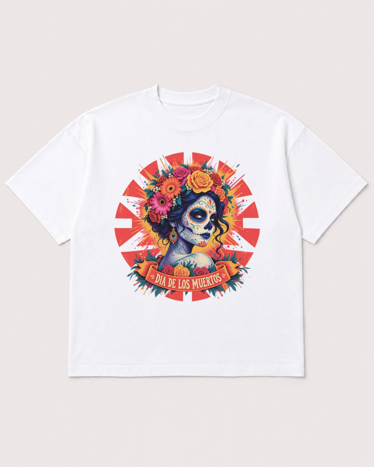 Mockup Boxy Heavyweight Tee White product
