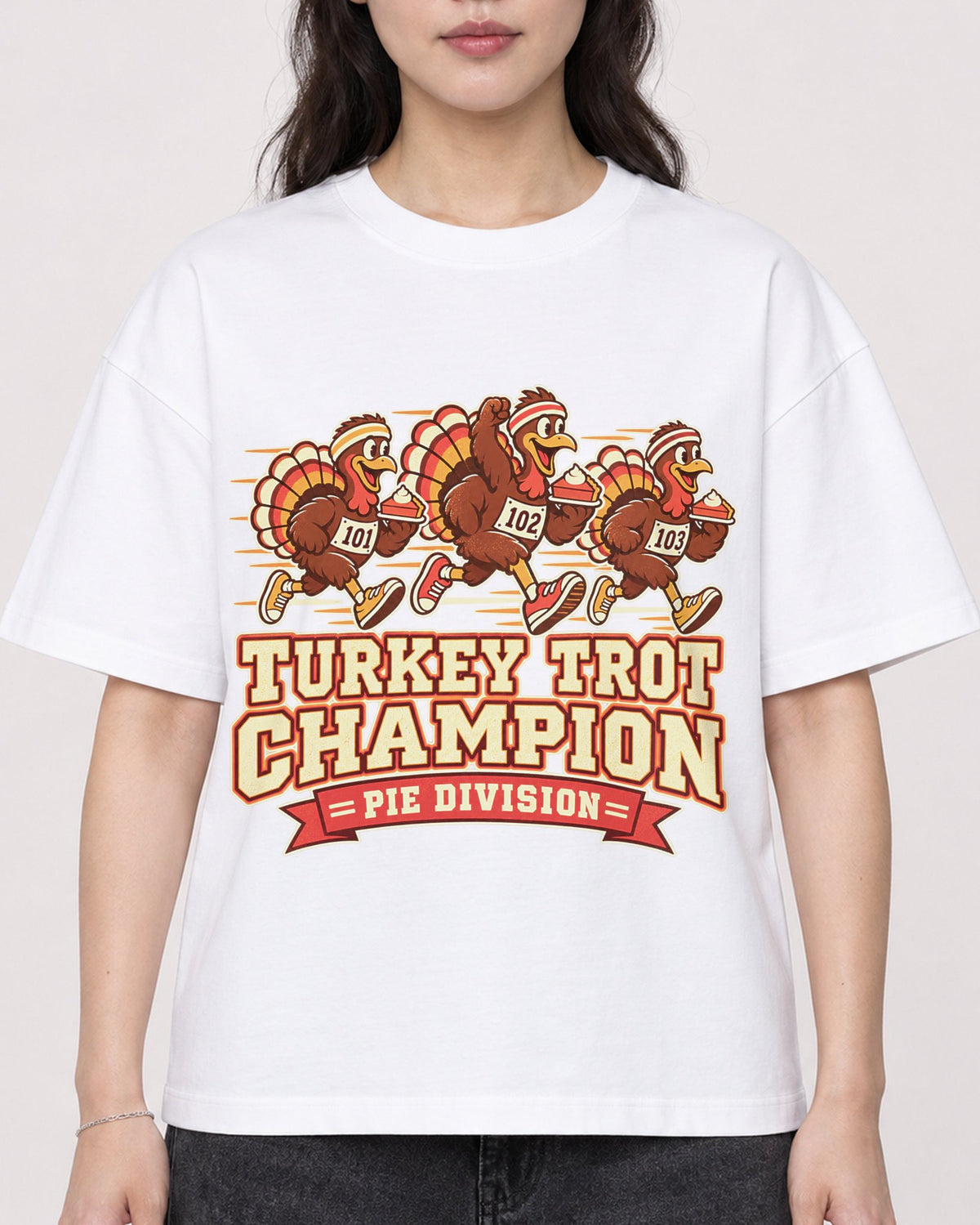 Mockup Boxy Heavyweight Tee White female close-up 03