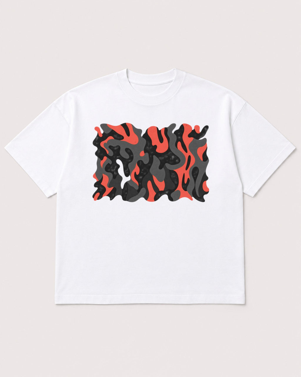 Mockup Boxy Heavyweight Tee White product